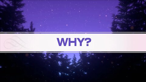 WHY? - Week 3 - Rev Todd Johnson