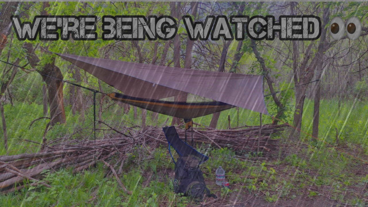 THUNDERSTORMS HEAVY RAINS HAMMOCK CAMP WERE BEING WATCHED