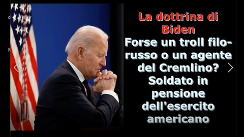 La dottrina di Biden