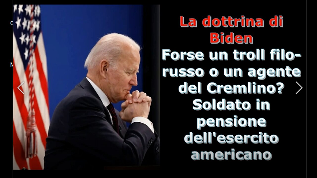 La dottrina di Biden