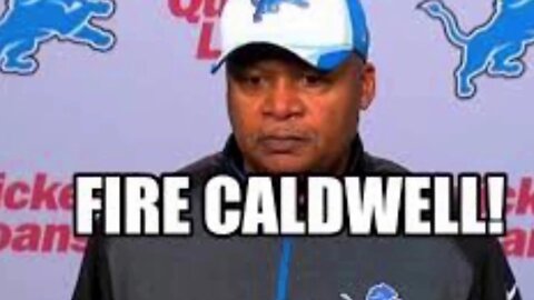 The Detroit Lions need to fire Jim Caldwell and Jim Bob Cooter today