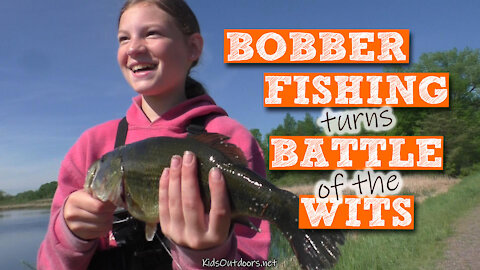 S2:E16 Bobber Fishing Turns to a Battle of Wits | Kids Outdoors