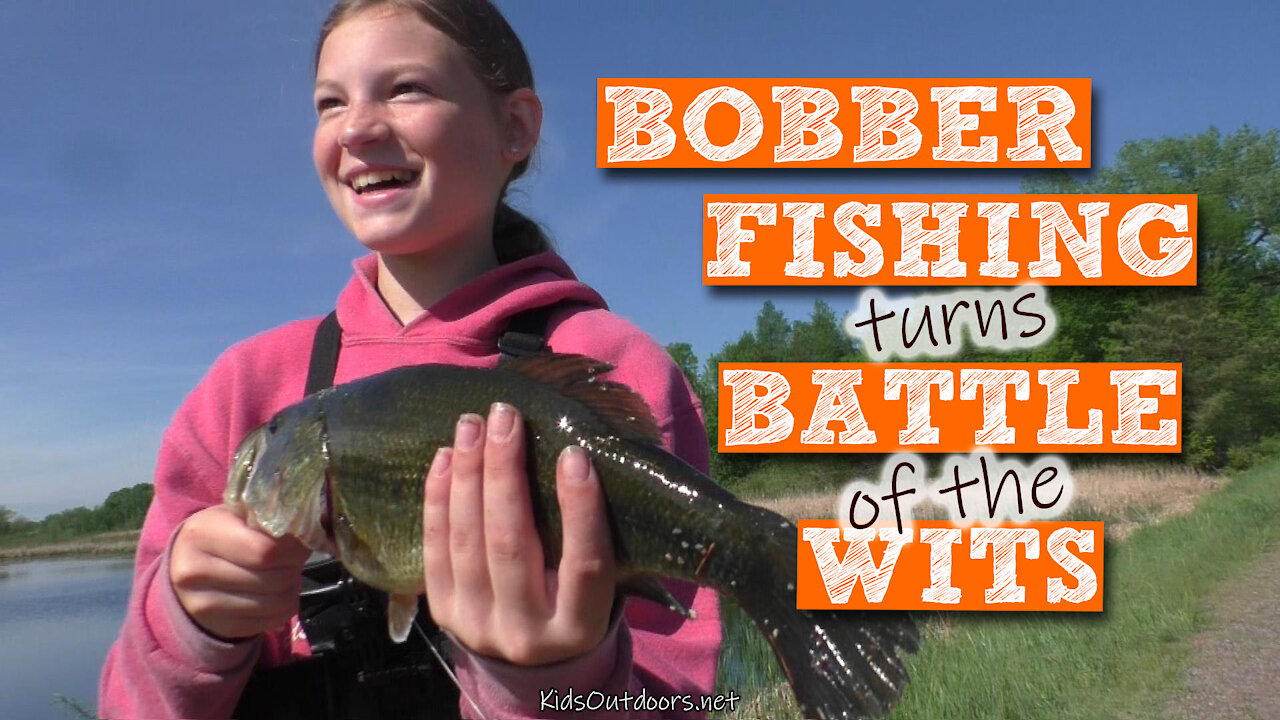 S2:E16 Bobber Fishing Turns to a Battle of Wits | Kids Outdoors