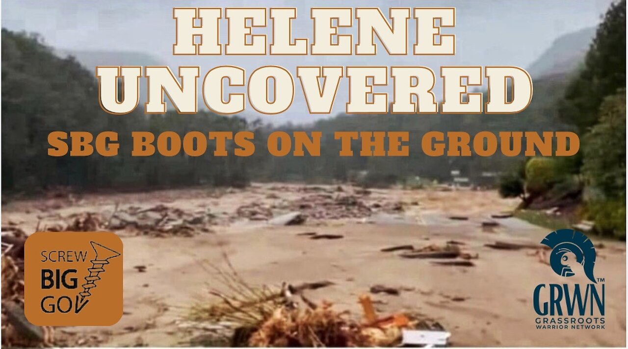 Helene Uncovered~ SBG Boots on the Ground Asheville, NC