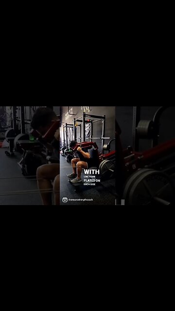 What you need to add to your hack squat for more quads #shorts