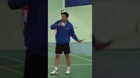 Clear to Clear Badminton Drill - Kevin Han #shorts