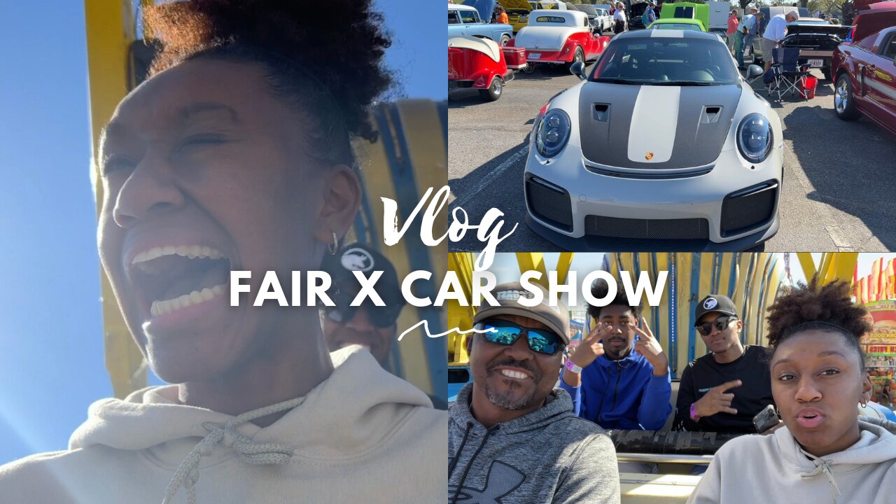 FLORIDA STATE FAIR + CAR SHOW VLOG