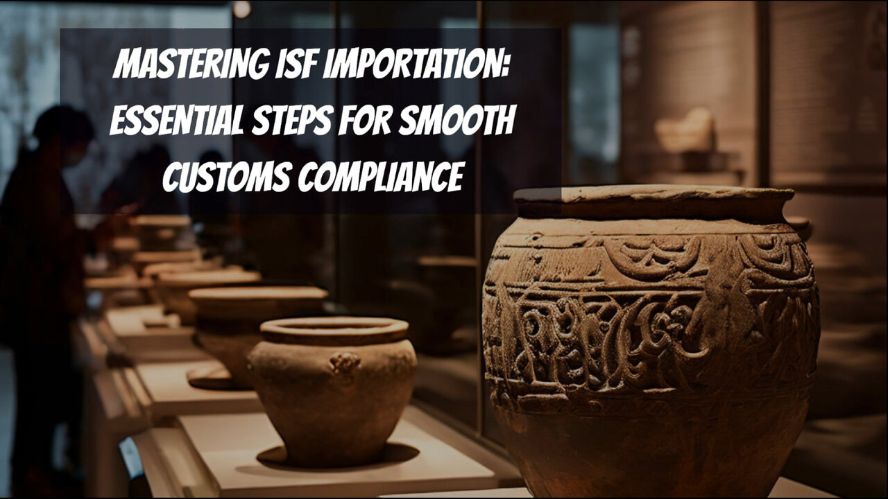 Unlocking the Secrets of ISF Filing for Art, Antiques, and Cultural Artifacts!