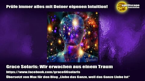 Grace Solaris: Wir erwachen aus einem Traum