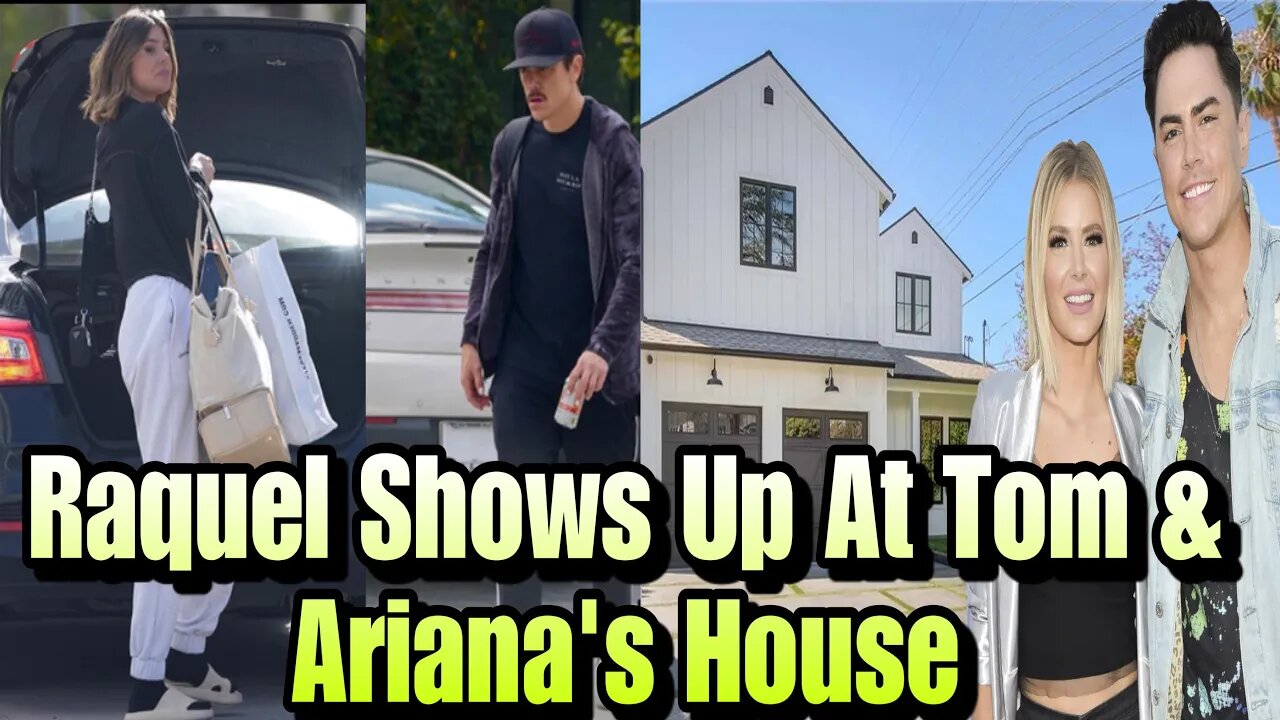 Raquel Caught By Paparazzi Hanging Out At Tom & Ariana's House! Tom Asked What Ariana Will Be Mad?