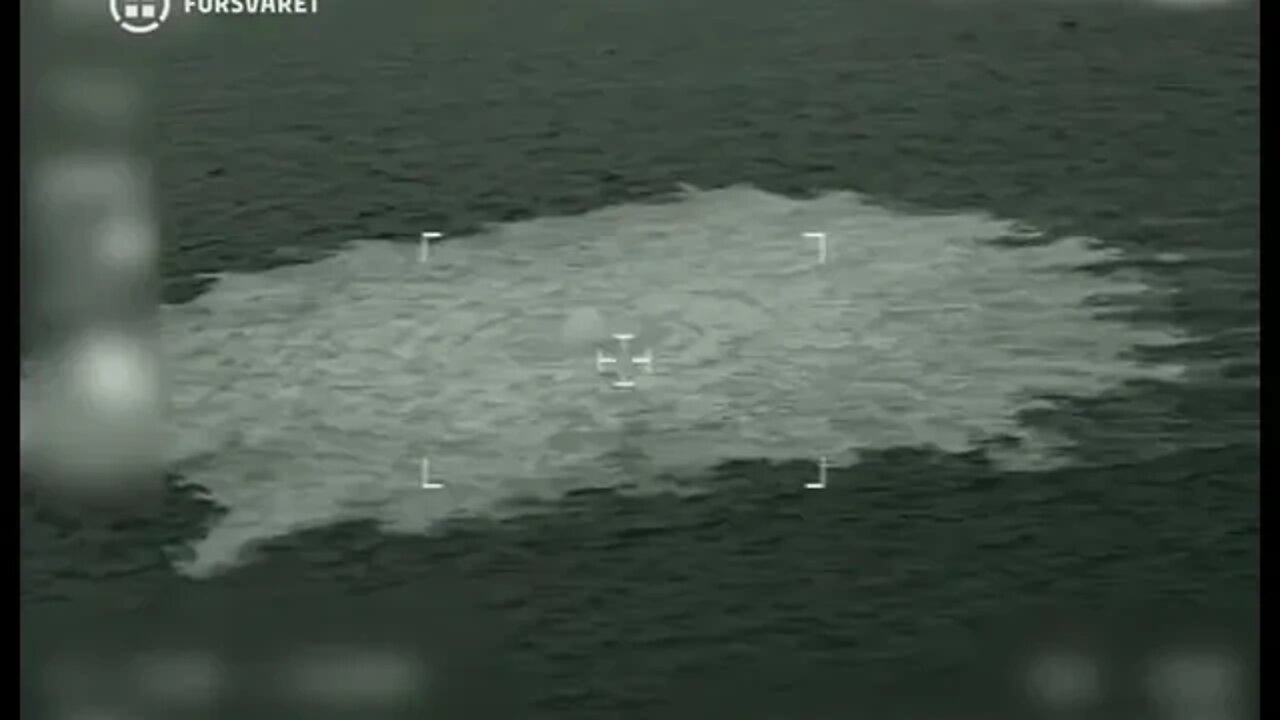the place of the gas leak from the Nord Stream pipe, which are published by the Danish military