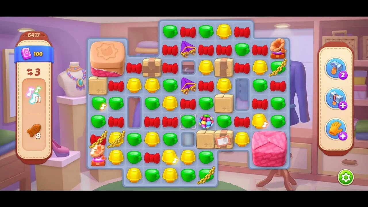 Playrix Homescapes Gameplay Walkthrough Level 6417