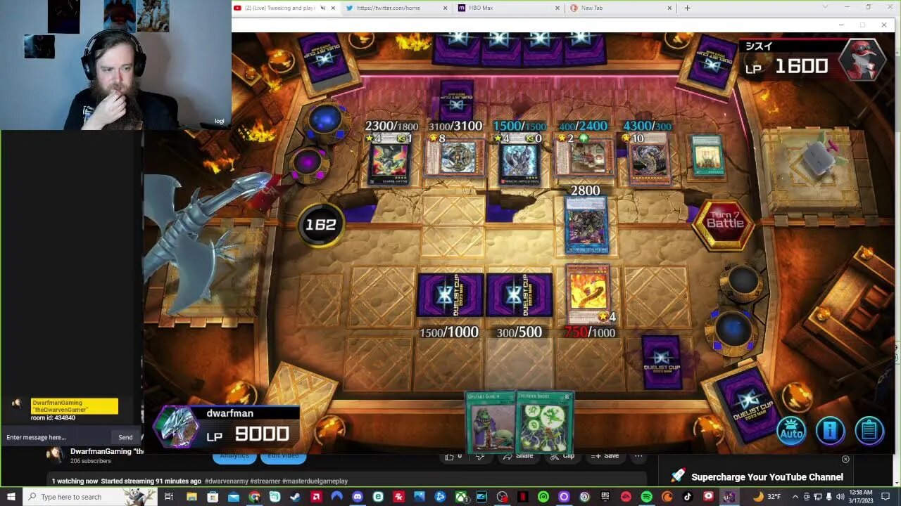 {Live} Tweeking and playing!