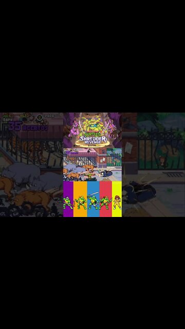 TARTARUGAS NINJAS SHORTS #23 - FASE 4