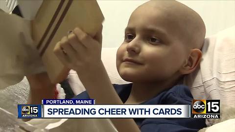 Boy with terminal cancer asking for Christmas cards