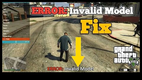 GTA 5 GAME CRASH SOLUTOIN 2023 | ERROR: INVALID MODEL | ADDONPEDS NOT WORKING | GTA 5 Mods