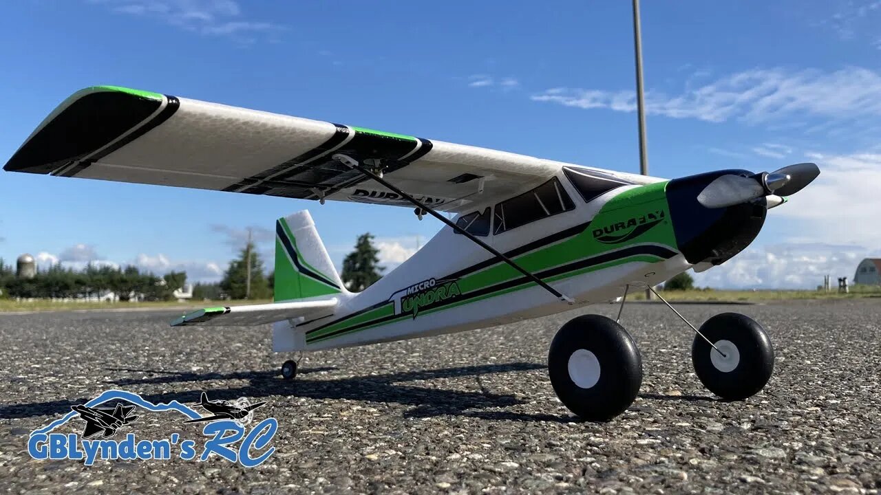 Second Flight With The Durafly Micro Tundra RC Bush Plane With Perfect Landing From HobbyKing