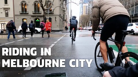 Cycling in Melbourne City