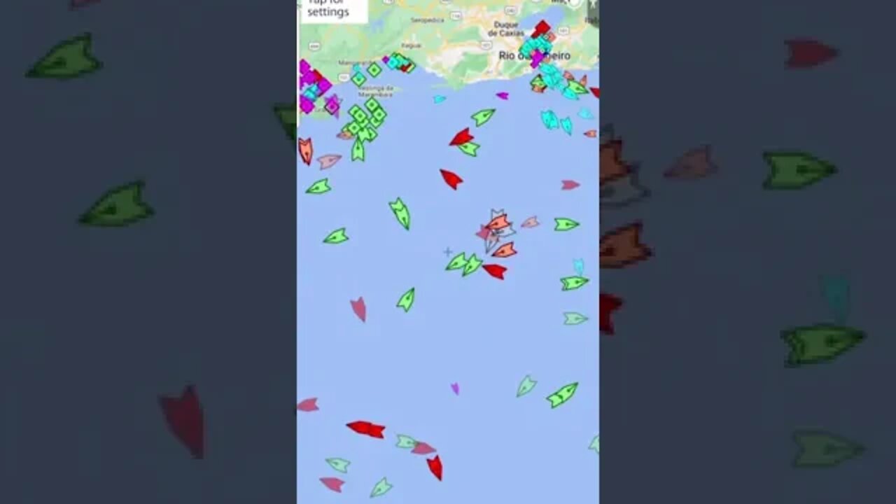 Urgente !! Navios parados no porto de santos na resistencia civil