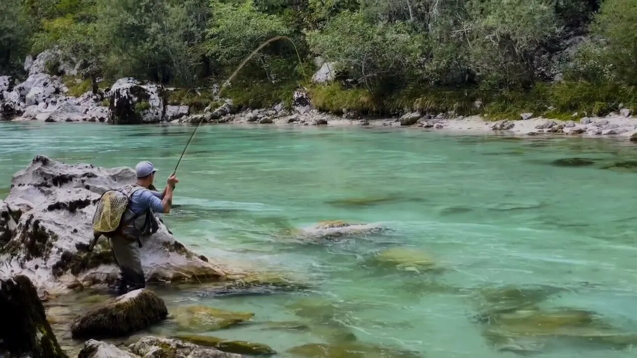 WWW.SLO-FLY.COM. Fly fishing Soča 2023.