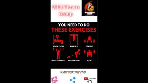 🔥You need to do these exercises🔥#shorts🔥#viralshorts🔥#fitnessshorts🔥#wildfitnessgroup🔥