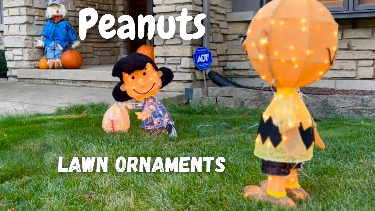 Charlie Brown Peanuts Lawn Ornaments Review