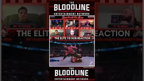 #theelite vs HOB #reaction #aewrevolution #aew #prowrestling