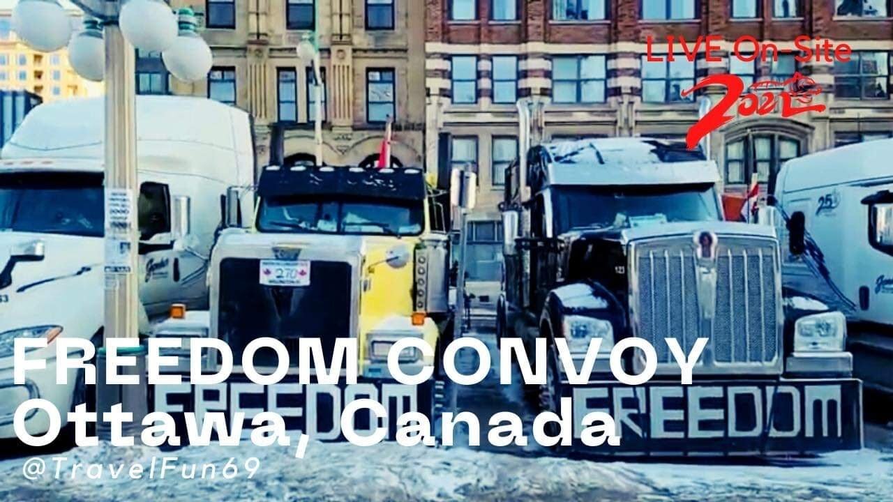 Truckers Freedom Convoy (Ottawa, Canada) February 16, 2022