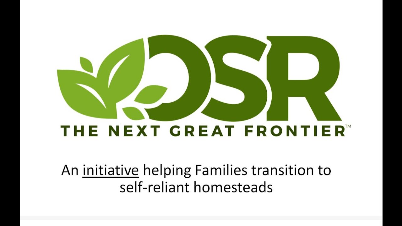 Operation Self-Reliance - Helping Families Attain a Self-Sufficient Lifestyle