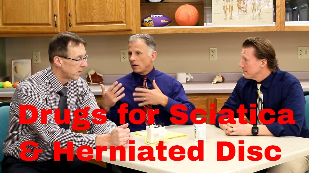 Drugs to Help Sciatica or Herniated Disc- Lessen Pain & Promote Healing-