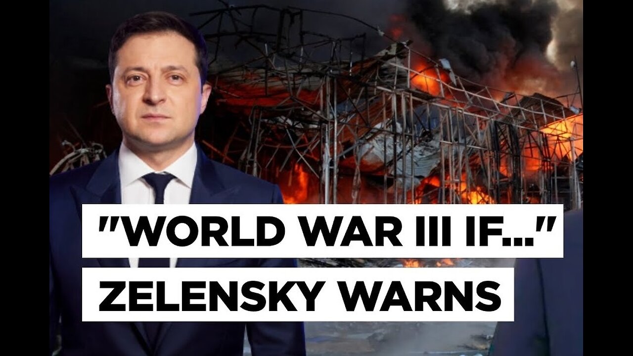 Child Murderer, Adrenochrome/Cocaine Addict Zelensky Trying to Con West into WW3 with False Flag Nuclear Attack