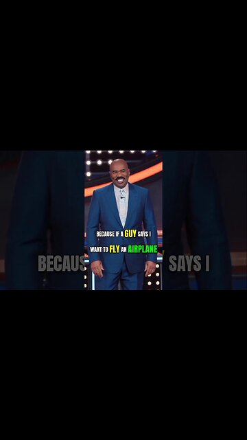 I Want To FLY an AIRPLANE #steveharvey #motivation2023