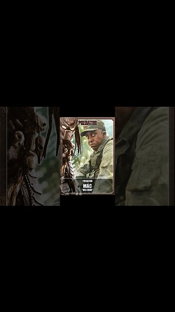 Predator 1987 Character Cards