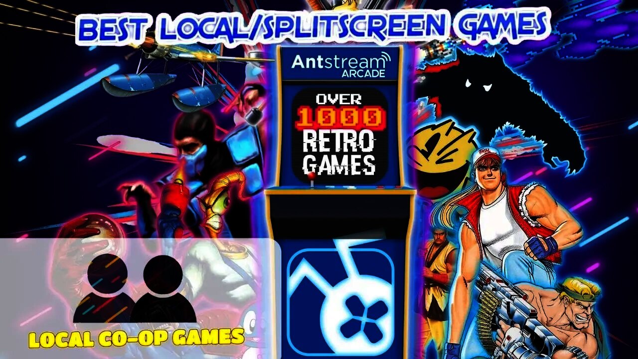 Antstream Multiplayer - How to Play Local Versus [Gameplay]