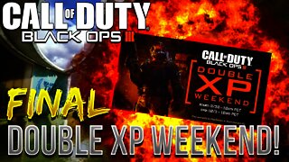 FINAL DOUBLE XP WEEKEND on BLACK OPS 3! - Destroying Noobs In FFA!