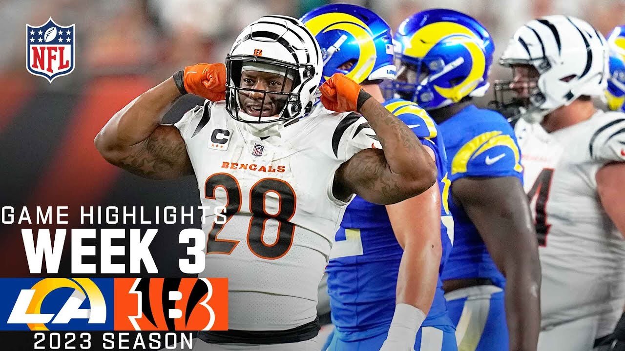 Los Angeles Rams vs. Cincinnati Bengals | 2023 Week 3 Game Highlights