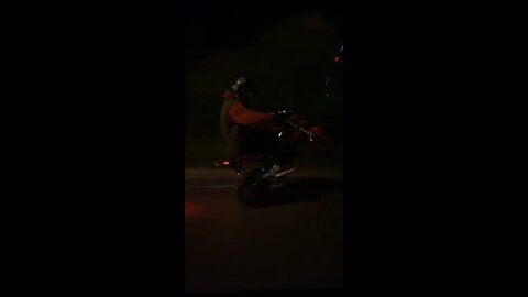 Honda Grom wheelie