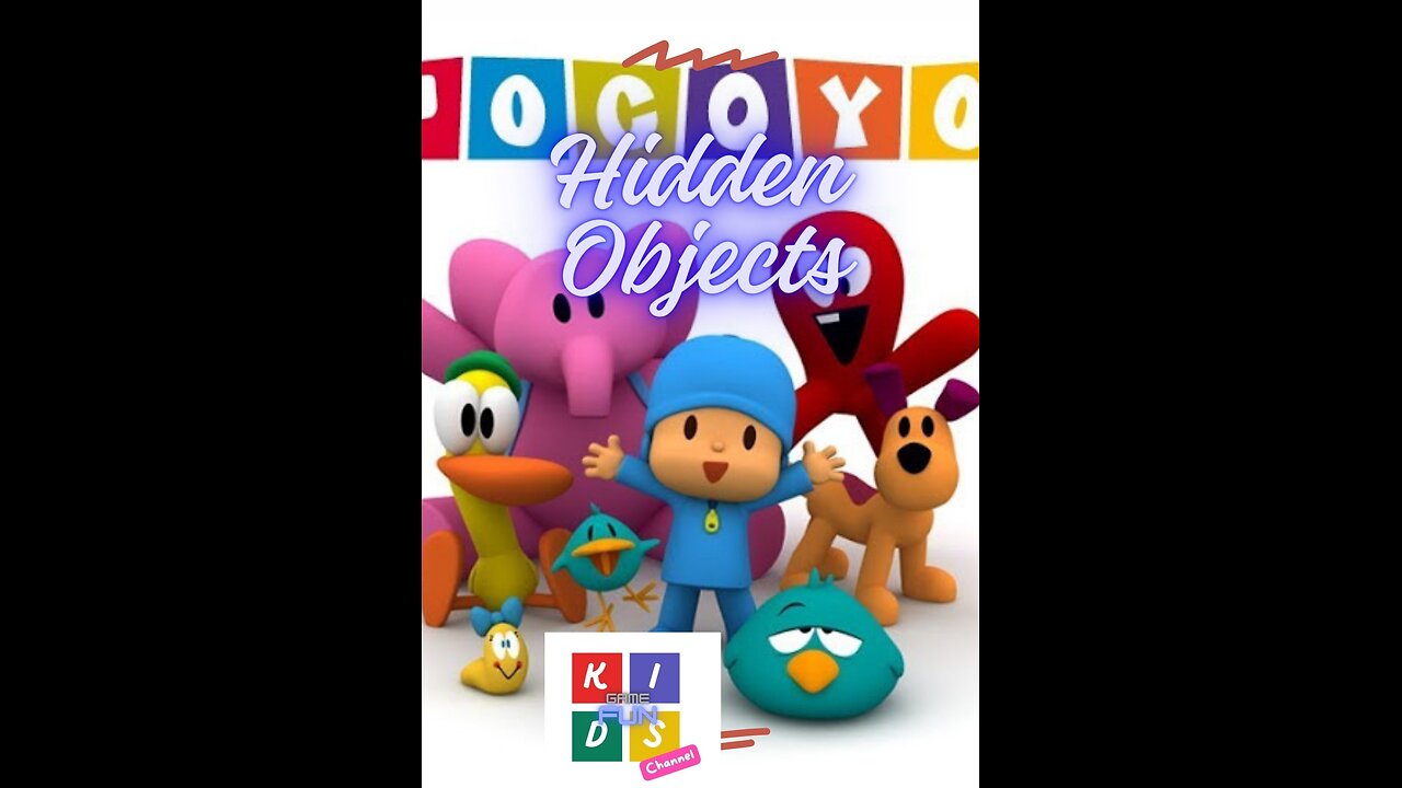 Pocoyo and mystery of the hidden objects(test games for children and teenagers)