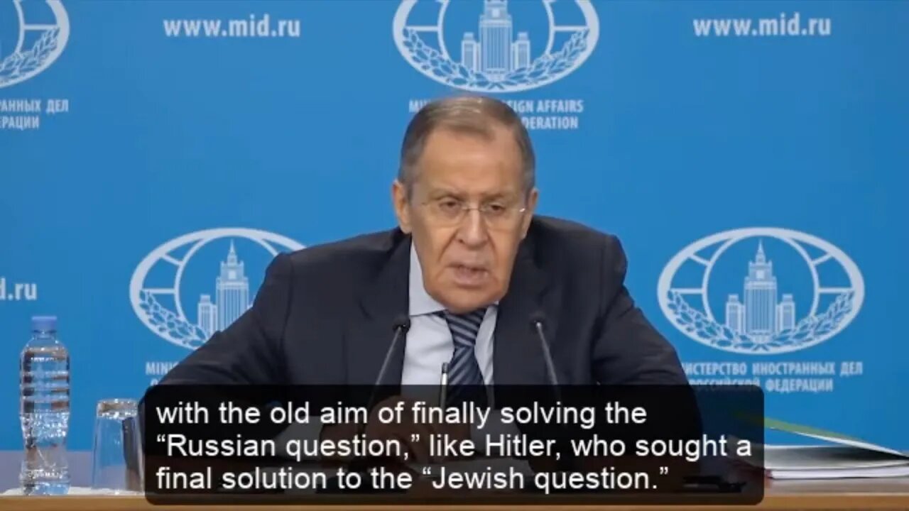 Sergey Lavrov Press Conference - Opening Address - Jan 18, 2023 - (Read in American English)