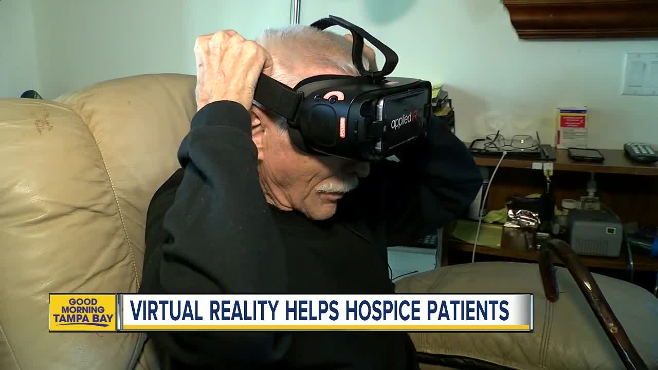 Virtual reality lets patients swim with dolphins