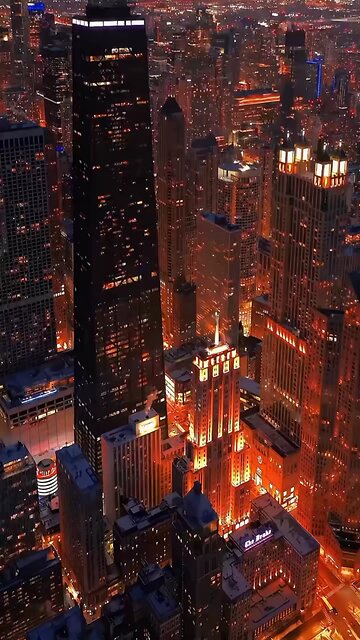 Drone footage of city views 😲