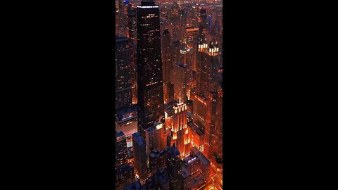 Drone footage of city views 😲