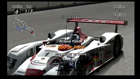 Gran Turismo 4 Walkthrough Part 30! Driving Mission 17! 3 Lap Battle with the Audi R8!