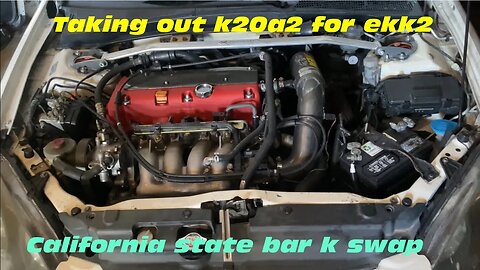 Honda civic ekk2 California state bar part 4