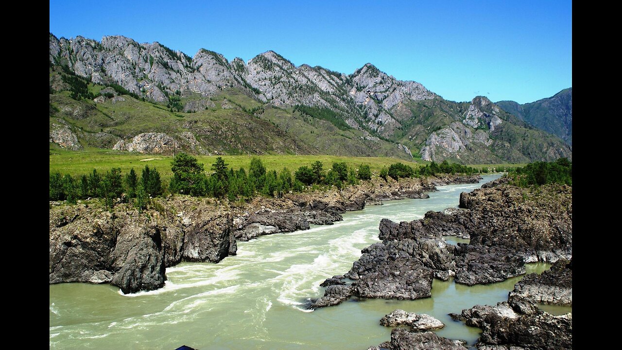 Altai Territory. Katun River