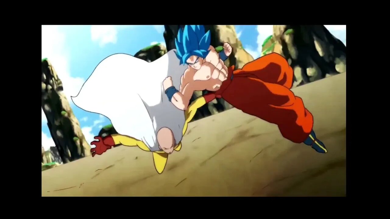 Goku vs Saitama in hindi