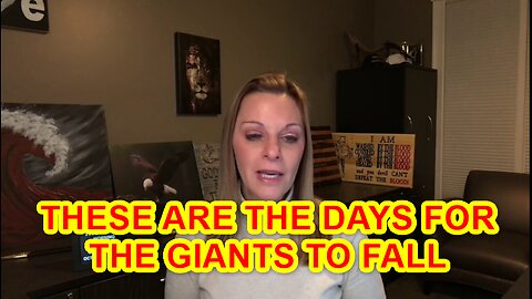 JULIE GREEN HUGE INTEL "THESE ARE THE DAYS FOR THE GIANTS TO FALL"