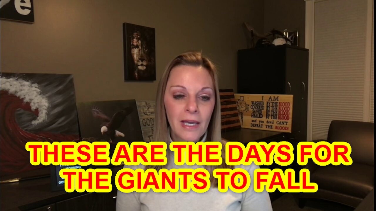 JULIE GREEN HUGE INTEL "THESE ARE THE DAYS FOR THE GIANTS TO FALL"