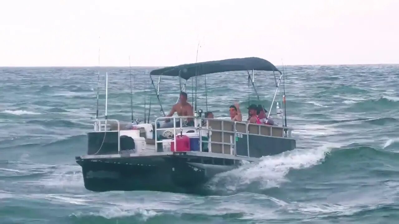 PASSENGER DESTROYED BY HUGE WAVE AT BOCA INLET