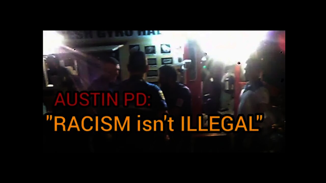 APD ignores HATE CRIME because " RACISM isn't ILLEGAL" #COPSPLAINING101 #andNOWthere'sPROTESTING